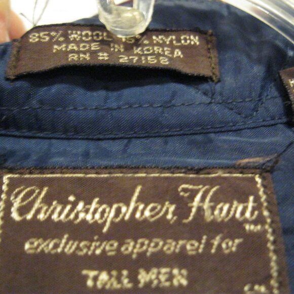 Christopher Hart Wool Button Down Shirt Size Tall Large - Picture 2 of 3